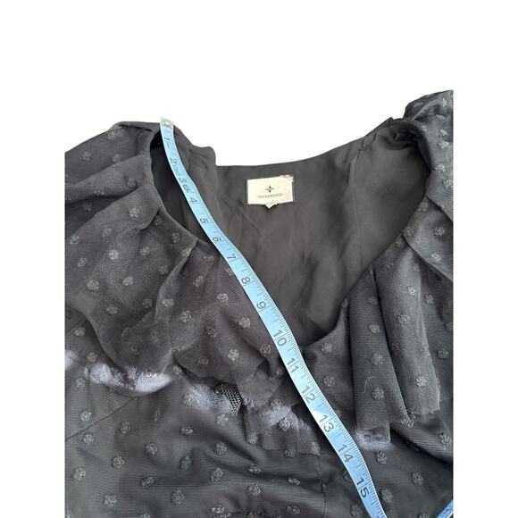 Tuckernuck Black Onyx Wedding Guest Tulle Giselle Formal Maxi Gown Dress Medium - Picture 14 of 15